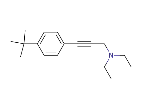 3-(4-(tert-butyl)phenyl)-N,N-diethylprop-2-yn-1-amine