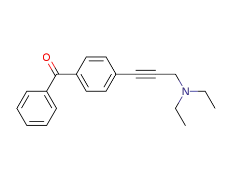 1-(4-benzoylphenyl)-3-(diethylamino)propyne