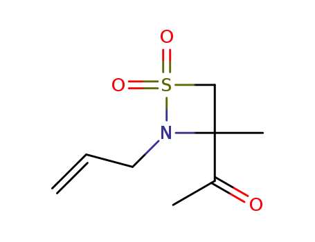 1-(2-allyl-3-methyl-1,1-dioxo-1λ6-[1,2]thiazetidin-3-yl)-ethanone