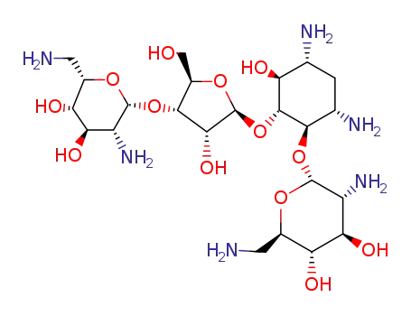 Molecular Structure of 119-04-0 (NEOMYCIN B)