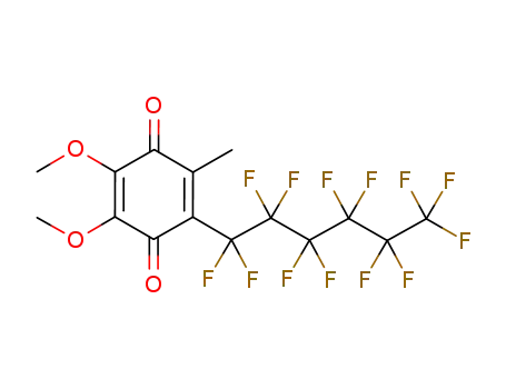 2,3-dimethoxy-5-methyl-6-tridecafluorohexyl-[1,4]benzoquinone