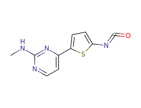 [4-(5-isocyanato-thiophen-2-yl)-pyrimidin-2-yl]-methyl-amine