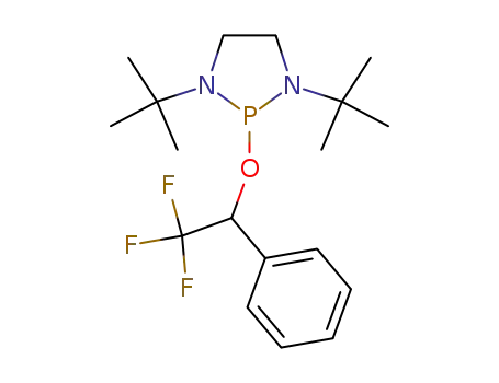 1,3-di(tert-butyl)-2-(2,2,2-trifluoro-1-phenylethoxy)-1,3,2-diazaphospholidine