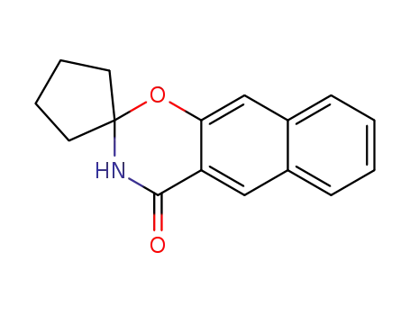 spiro[cyclopentane-1,2'-naphtho[2,3-e][1,3]oxazin]-4'(3'H)-one