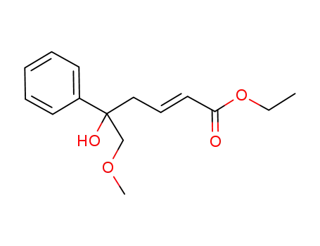ethyl (E)-5-hydroxy-6-methoxy-5-phenylhex-2-enoate