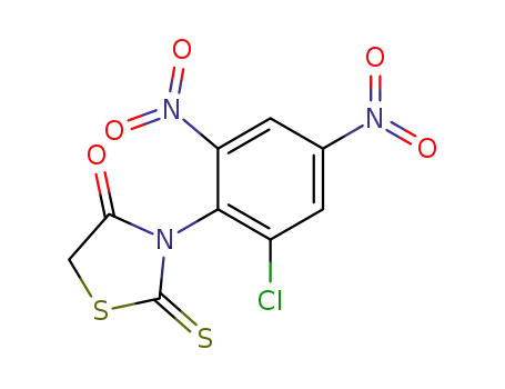 3-(2-chloro-4,6-dinitro-phenyl)-2-thioxo-thiazolidin-4-one