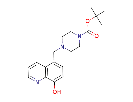 5-(N'-boc-piperazinomethyl)-8-hydroxyquinoline