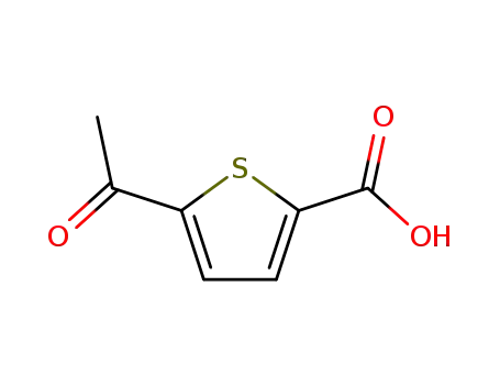 Molecular Structure of 4066-41-5 (5-Acetylthiophene-2-carboxylic acid)