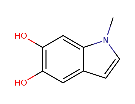 Molecular Structure of 4821-00-5 (N-methyl-5,6-dihydroxyindole)