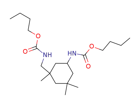 1-(n-butoxy-carbonylamino)-3,3,5-trimethyl-5-(n-butoxy carbonylamino-methyl)-cyclohexane