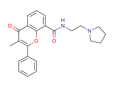 N-[2-(pyrrolidin-1-yl)ethyl]-3-methylflavone-8-carboxamide