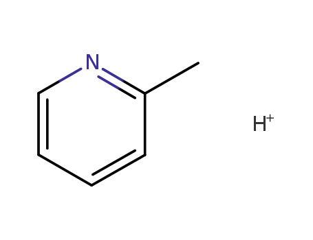 2-methylpyridine conjugate acid