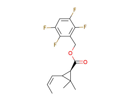 (2,3,5,6-tetrafluorophenyl)methyl (1R)-trans-2,2-dimethyl-3-((Z)-1-propenyl)cyclopropanecarboxylate