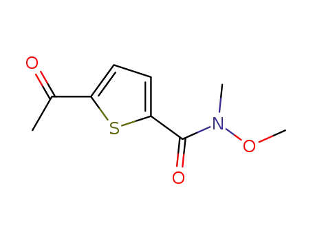 5-Acetyl-N-methoxy-N-methylthiophene-2-carboxamide