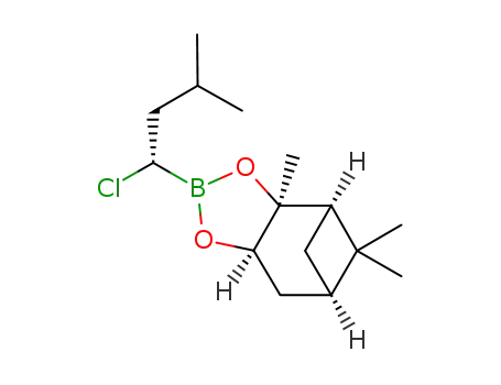 (+)-pinanediol 1-chloro-3-methylbutane-1-boronate