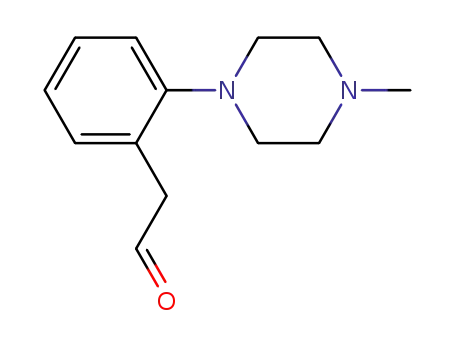[2-(4-methylpiperazin-1-yl)phenyl]acetaldehyde