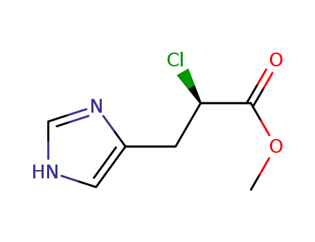 Methyl (2R)-2-chloro-3-(1H-imidazol-4-yl)propanoate