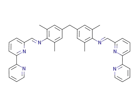 bis{((6-pyridin-2-yl)pyridin-2-ylmethyleneamino)-3,5-dimethylphenyl}methane