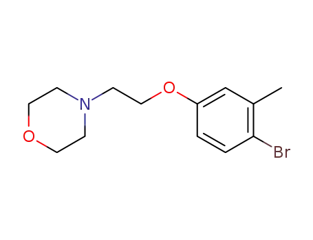 4-[2-(4-bromo-3-methylphenoxy)ethyl]-morpholine