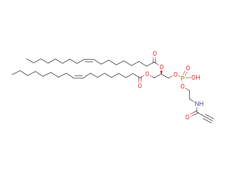 1,2-dioleoyl-sn-glycero-3-phosphoethanoloamine-N-prop-2'-ynamide