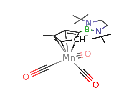 [((3-Me)[1-BNa(tBu)CH2CH2Nb(tBu)]C5H3)Mn(CO)3](B-Nb)