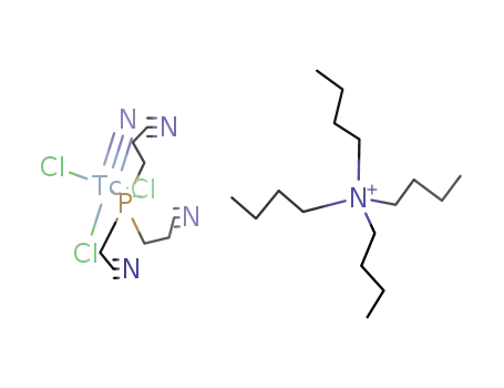 (Bu4N){TcNCl3(tri(2-cyanoethyl)phosphine)}