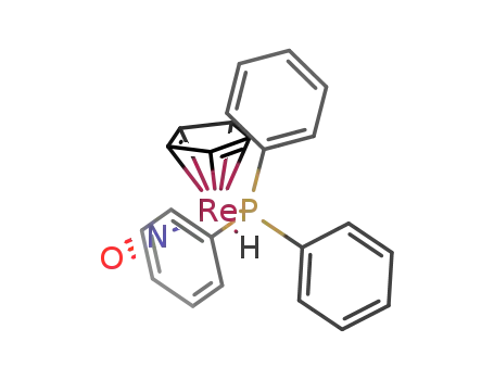 (η5-cyclopentadienyl)rhenium(NO)(PPh3)(hydride)