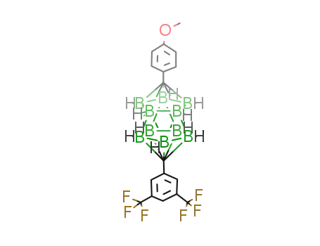1-[3,5-bis(trifluoromethyl)phenyl]-12-(4-methoxyphenyl)-p-carborane