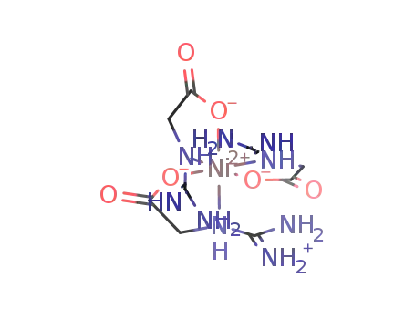 bis(guanidinoacetato)(guanidinoacetic acid)nickel(II)