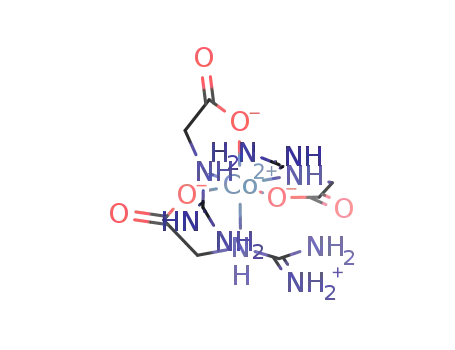 bis(guanidinoacetato)(guanidinoacetic acid)cobalt(II)