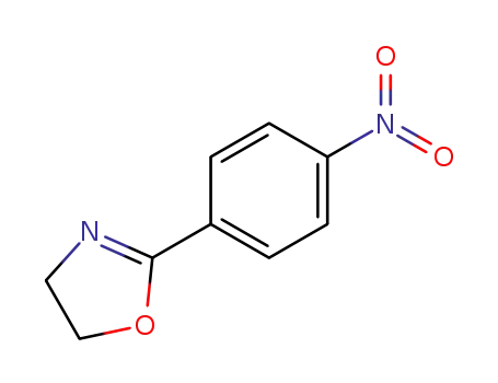 Molecular Structure of 7465-63-6 (2-(4-nitrophenyl)-4,5-dihydro-1,3-oxazole)
