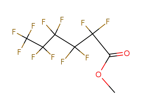 Molecular Structure of 424-18-0 (METHYL PERFLUOROHEXANOATE)