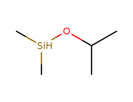 Molecular Structure of 1000-91-5 (Silane, dimethyl(1-methylethoxy)-)