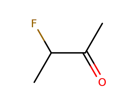 Molecular Structure of 814-79-9 (3-FLUORO-2-BUTANONE)