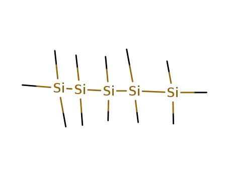 Molecular Structure of 3704-46-9 (dodecamethylpentasilane)