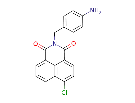 2-(4-amino-benzyl)-6-chloro-benzo[de]isoquinoline-1,3-dione