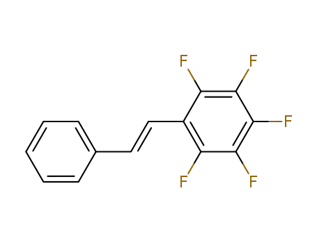 (E)-1,2,3,4,5-pentafluoro-6-styrylbenzene