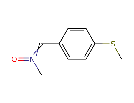 N-[4-(methylthio)benzylidene]methylamine N-oxide
