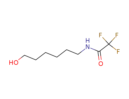 Molecular Structure of 40248-34-8 (Acetamide,2,2,2-trifluoro-N-(6-hydroxyhexyl)-)
