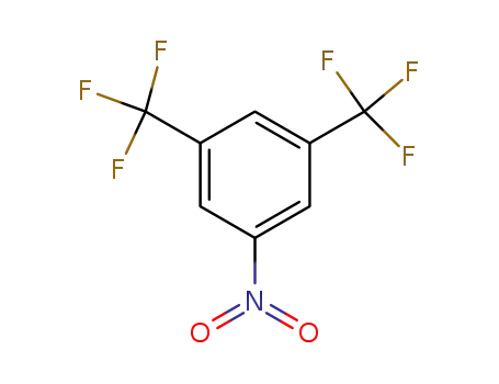 Molecular Structure of 328-75-6 (3,5-Bis(trifluoromethyl)nitrobenzene)