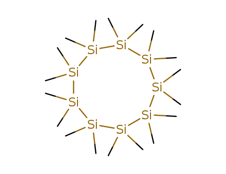 Molecular Structure of 69804-11-1 (Cyclononasilane, octadecamethyl-)