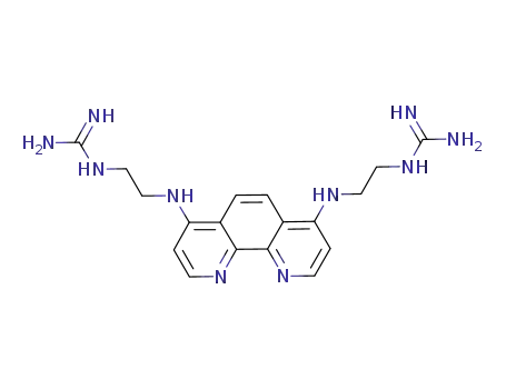 1,1'-(2,2'-(1,10-phenanthroline-4,7-diyl)bis(azanediyl)bis(ethane-2,1-diyl))diguanidine