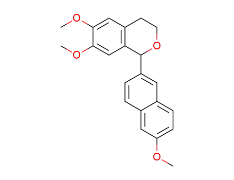 3,4-dihydro-6,7-dimethoxy-1-(2-methoxynaphthalen-6-yl)-1H-isochromene