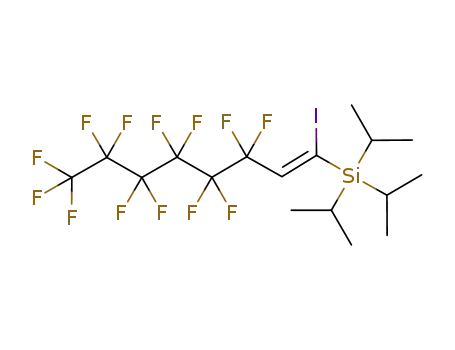 (Z)-3,3,4,4,5,5,6,6,7,7,8,8,8-tridecafluoro-1-iodo-1-triisopropylsilyl-1-octene