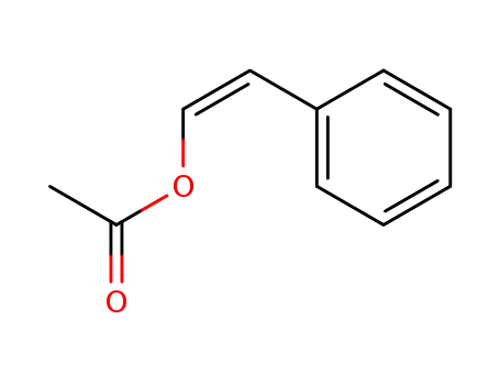 Molecular Structure of 1566-67-2 (Ethenol, 2-phenyl-,1-acetate, (1Z)-)