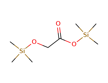 Molecular Structure of 33581-77-0 (TRIMETHYLSILYL(TRIMETHYLSILOXY)ACETATE)