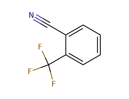 Molecular Structure of 447-60-9 (2-(Trifluoromethyl)benzonitrile)