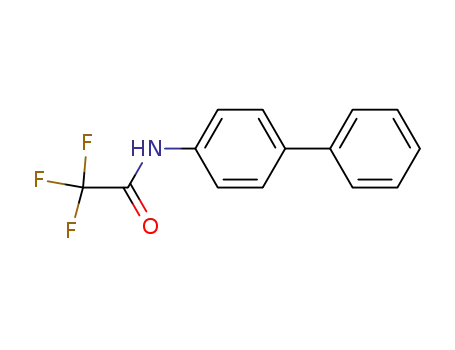 Molecular Structure of 347-37-5 (N-4-biphenylyl-2,2,2-trifluoroacetamide)