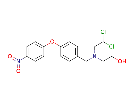 2-[(2,2-dichloroethyl)(4-(4-nitrophenoxy)benzyl)amino]ethanol