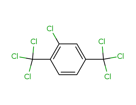 Benzene,2-chloro-1,4-bis(trichloromethyl)- cas  10388-10-0